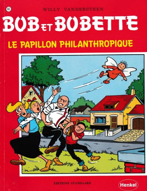 Couverture de l'album Bob et Bobette Tome 163 Le papillon philanthropique