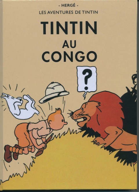 Couverture de l'album Tintin Tintin au Congo