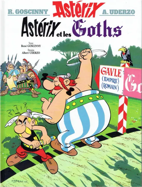 Couverture de l'album Astérix Tome 3 Astérix et les Goths