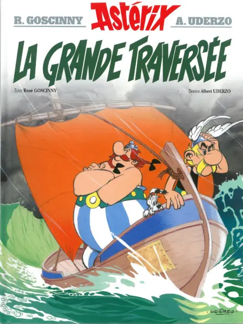 Couverture de l'album Astérix Tome 22 La grande traversée