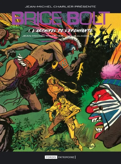Couverture de l'album Brice Bolt Tome 1 L'archipel de l'épouvante