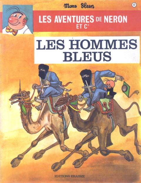Couverture de l'album Les Aventures de Néron et Co Tome 17 Les homme bleus