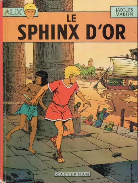 Couverture de l'album Alix Tome 2 Le sphinx d'or