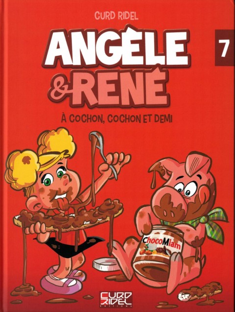 Couverture de l'album Angèle & René Tome 7 À cochon, cochon et demi