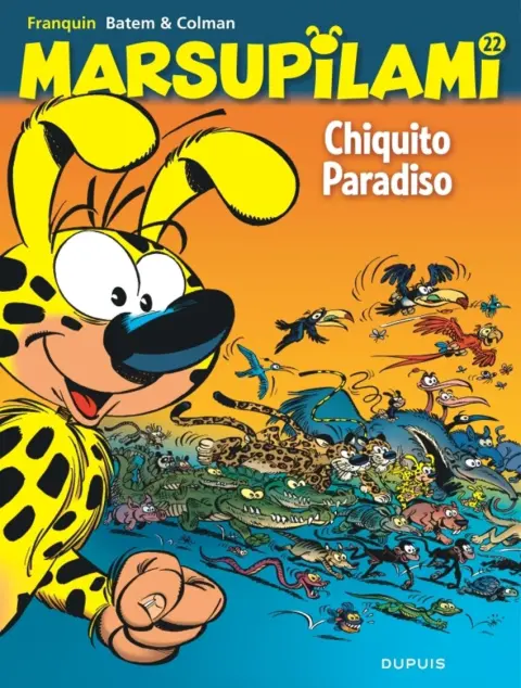 Couverture de l'album Marsupilami Tome 22 Chiquito Paradiso