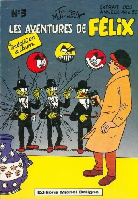 Couverture de l'album Les aventures de Félix N° 3