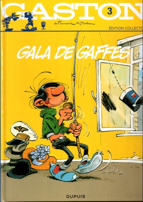 Couverture de l'album Gaston Édition Collector (Télé 7 jours) Tome 3 Gala de gaffes