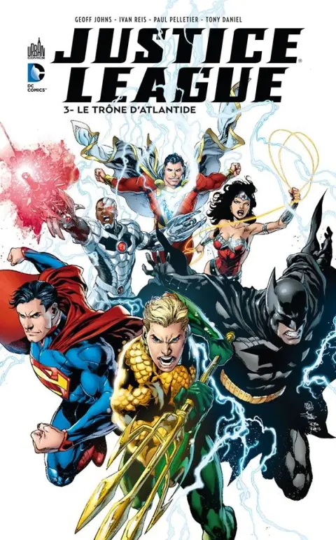 Justice League Tome 3 Le Trône d'Atlantide