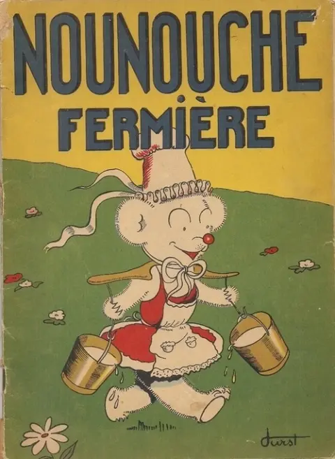 Couverture de l'album Nounouche Tome 4 Nounouche fermière