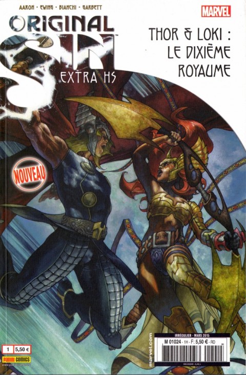 Couverture de l'album Original Sin Extra Thor & Loki : Le Dixième Royaume