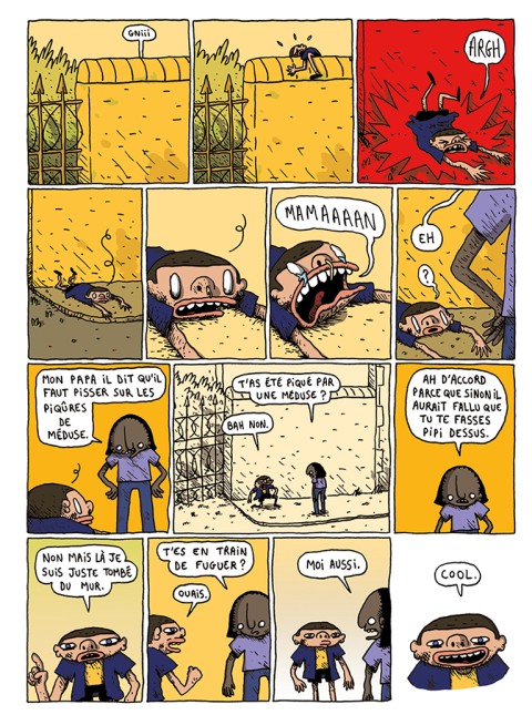 Planche de l'album Alya et Eneko La petite odyssée