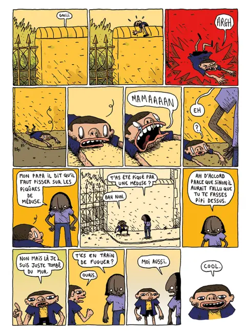 Planche de l'album Alya et Eneko La petite odyssée