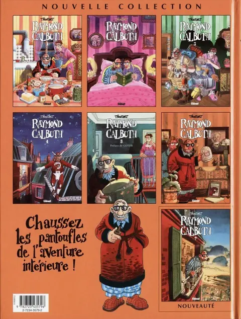 Verso de l'album Raymond Calbuth Tome 6