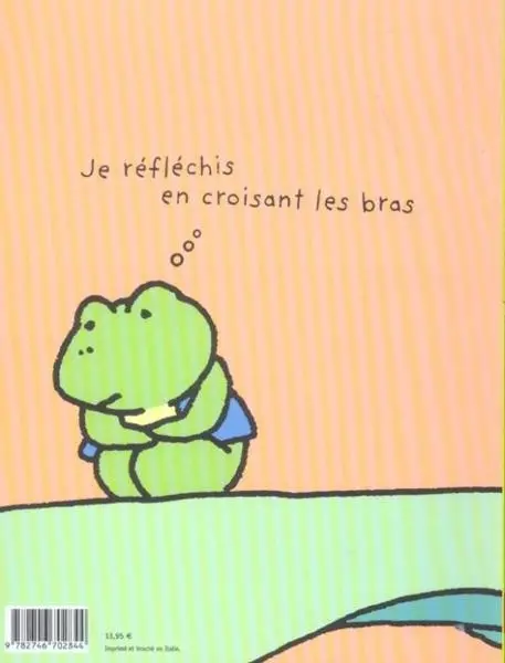Verso de l'album Réflexions d'une grenouille Tome 2 Les nouvelles réflexions d'une grenouille