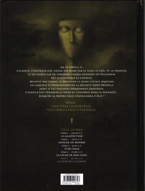 Verso de l'album Roma Tome 4 La chair de mon sang