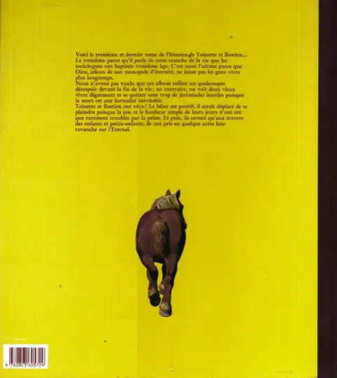Verso de l'album Les saisons de la vie Tome 3 Grisailles
