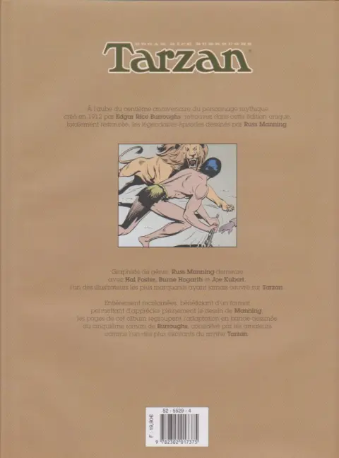 Verso de l'album Tarzan Tome 2