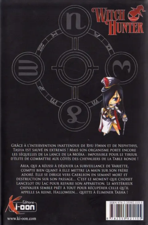 Verso de l'album Witch Hunter 9