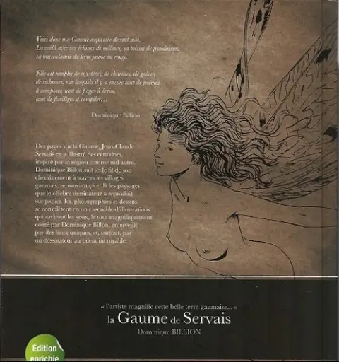 Verso de l'album La Gaume de Servais