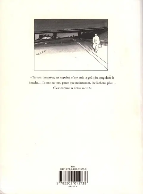 Verso de l'album L'Autoroute du soleil