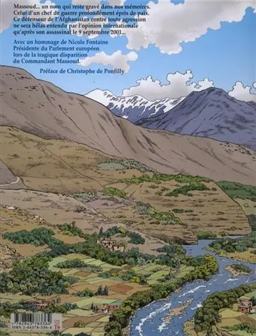 Verso de l'album Avec Massoud Tome 2