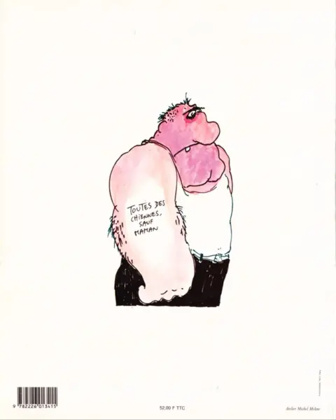 Verso de l'album Les Copines
