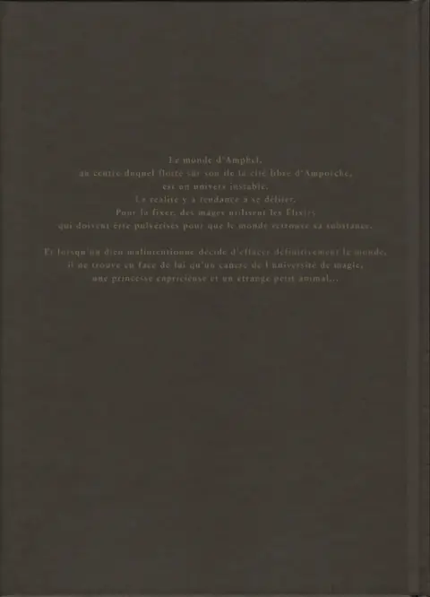 Verso de l'album Élixirs Tome 1 Le sortilège de Loxullio