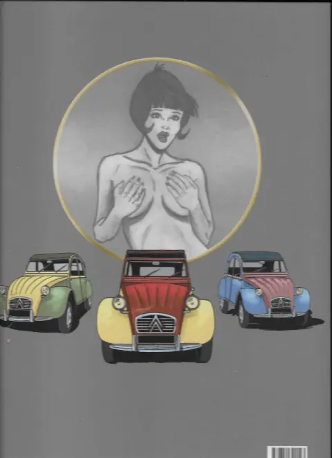 Verso de l'album Les Enquêtes auto de Margot Tome 3 2CV pour une Égérie
