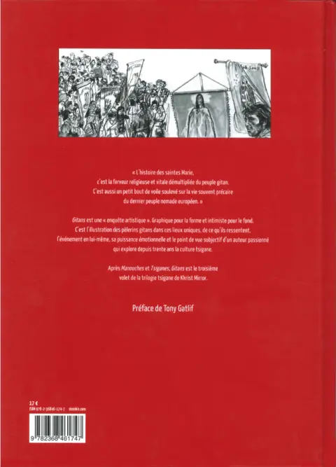 Verso de l'album Gitans