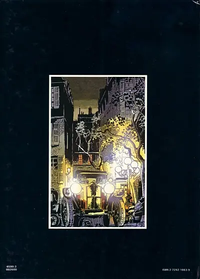 Verso de l'album Louis la Guigne Tome 1