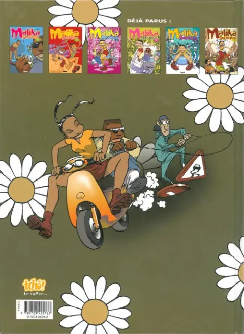 Verso de l'album Malika Secouss Tome 1 Rêves partis