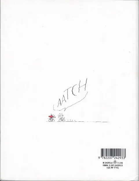 Verso de l'album Marcellin Caillou