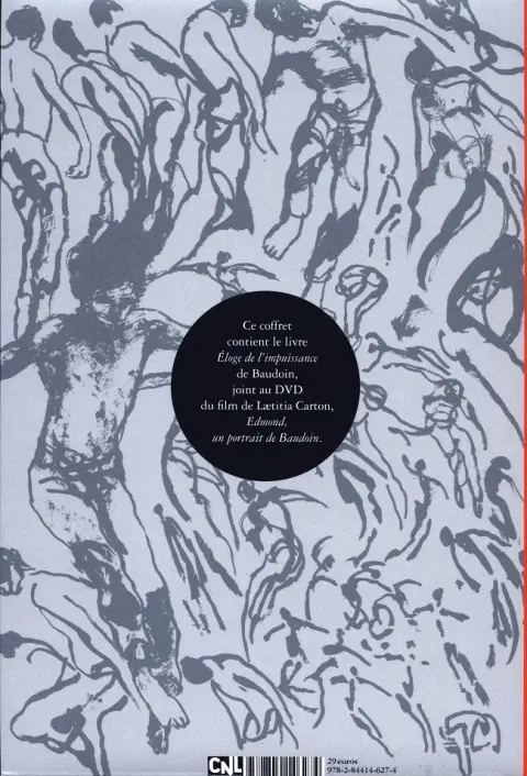Verso de l'album Edmond (un portrait de Baudoin) & Éloge de l'Impuissance