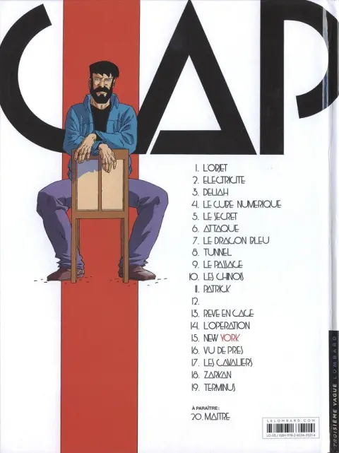 Verso de l'album Capricorne Tome 19 Terminus