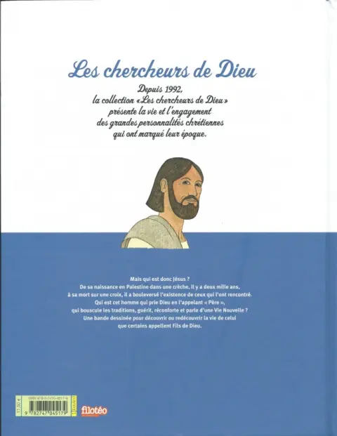 Verso de l'album Les Chercheurs de Dieu Tome 21 Jésus