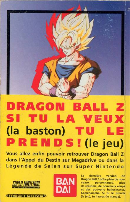 Verso de l'album Dragon Ball Tome 20 Le miraculé