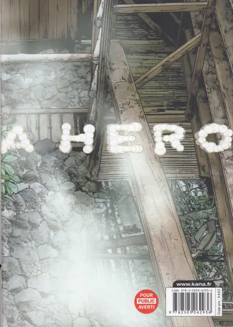 Verso de l'album I am a hero 14