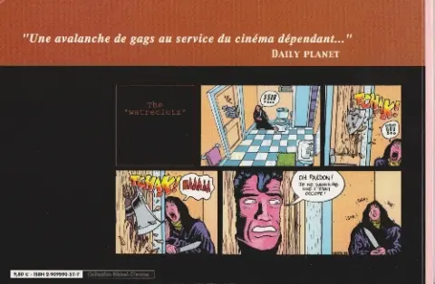 Verso de l'album Bob Tornade Tome 4 Bob Tornade fait son cinéma