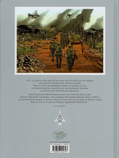 Verso de l'album Bomb Road Tome 3 Yankee station
