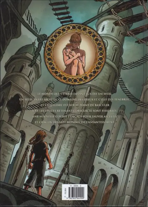 Verso de l'album Les Brumes d'Asceltis Tome 7 Jérasem