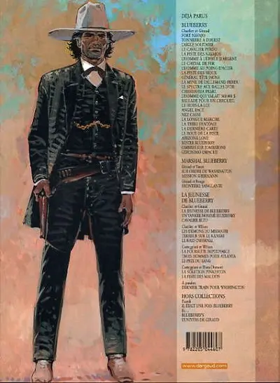 Verso de l'album Blueberry Tome 24 Mister Blueberry
