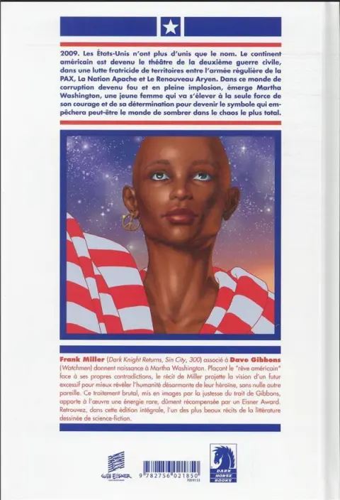 Verso de l'album Martha Washington Intégrale