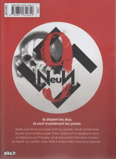 Verso de l'album NeuN 4