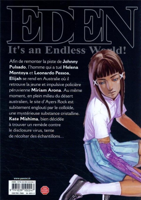 Verso de l'album Eden - It's an Endless World ! Perfect Edition Volume 6