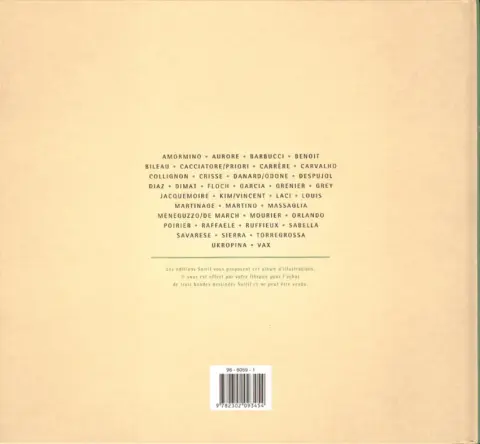 Verso de l'album Les Filles de Soleil N° 25 Les Fil-le-s de Soleil