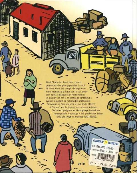 Verso de l'album Citoyenne 13660