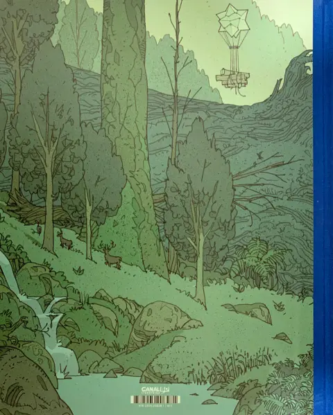 Verso de l'album Neo Forest 1 Cocto Citadelle