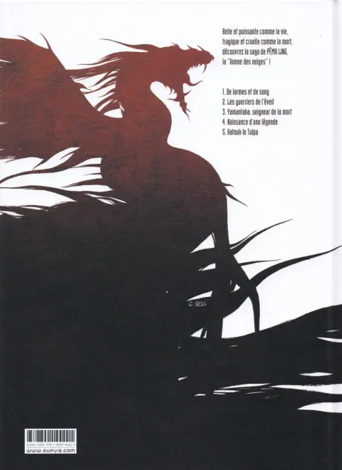 Verso de l'album Péma Ling Tome 5 Katouk le Tulpa