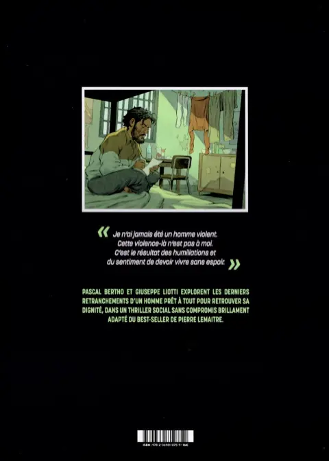 Verso de l'album Cadres Noirs Épisode 1/3 Avant