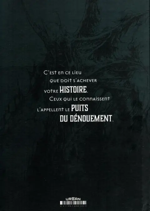 Verso de l'album Le dernier des Dieux 4